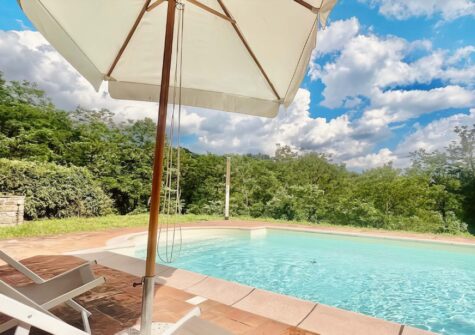 Farmhouse with pool near Barga