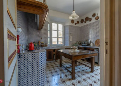 Art Nouveau villa near by Lucca