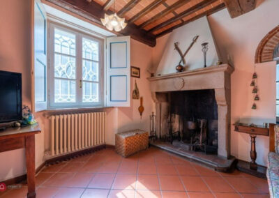 Art Nouveau villa near by Lucca