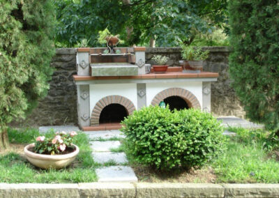 Art Nouveau villa near by Lucca