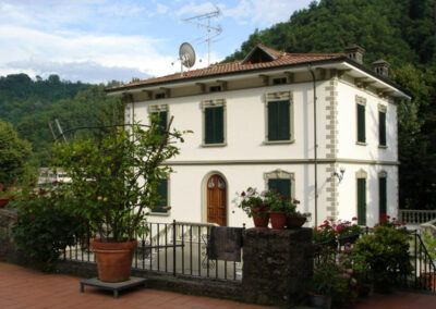 Art Nouveau villa near by Lucca