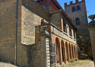 Castle nearby Montepulciano