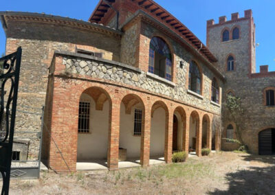 Castle nearby Montepulciano