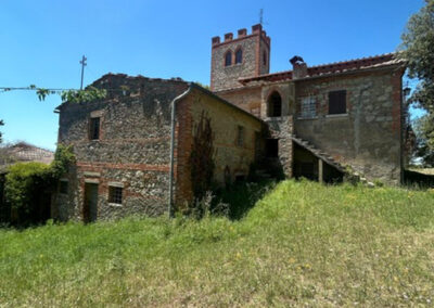 Castle nearby Montepulciano