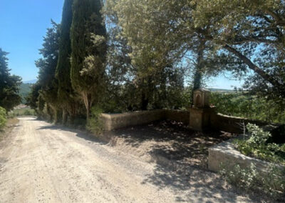 Castle nearby Montepulciano