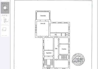 Historical villa to restore Bagni di Lucca