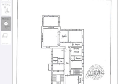Historical villa to restore Bagni di Lucca