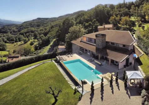 Luxe villa vlakbij Ponte del Serchio