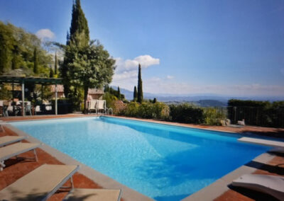 Rustico hills of Lucca with guesthouse