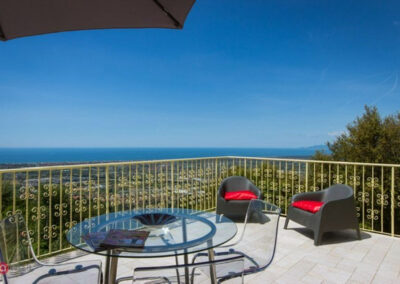 Villa with sea view in Versilia