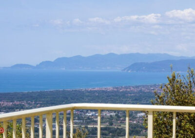 Villa with sea view in Versilia