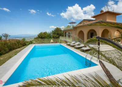 Villa with sea view in Versilia