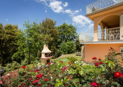 Villa with sea view in Versilia