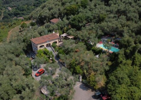 Prestigious Tuscan Stone Farmhouse with Pool – Camaiore, Tuscany